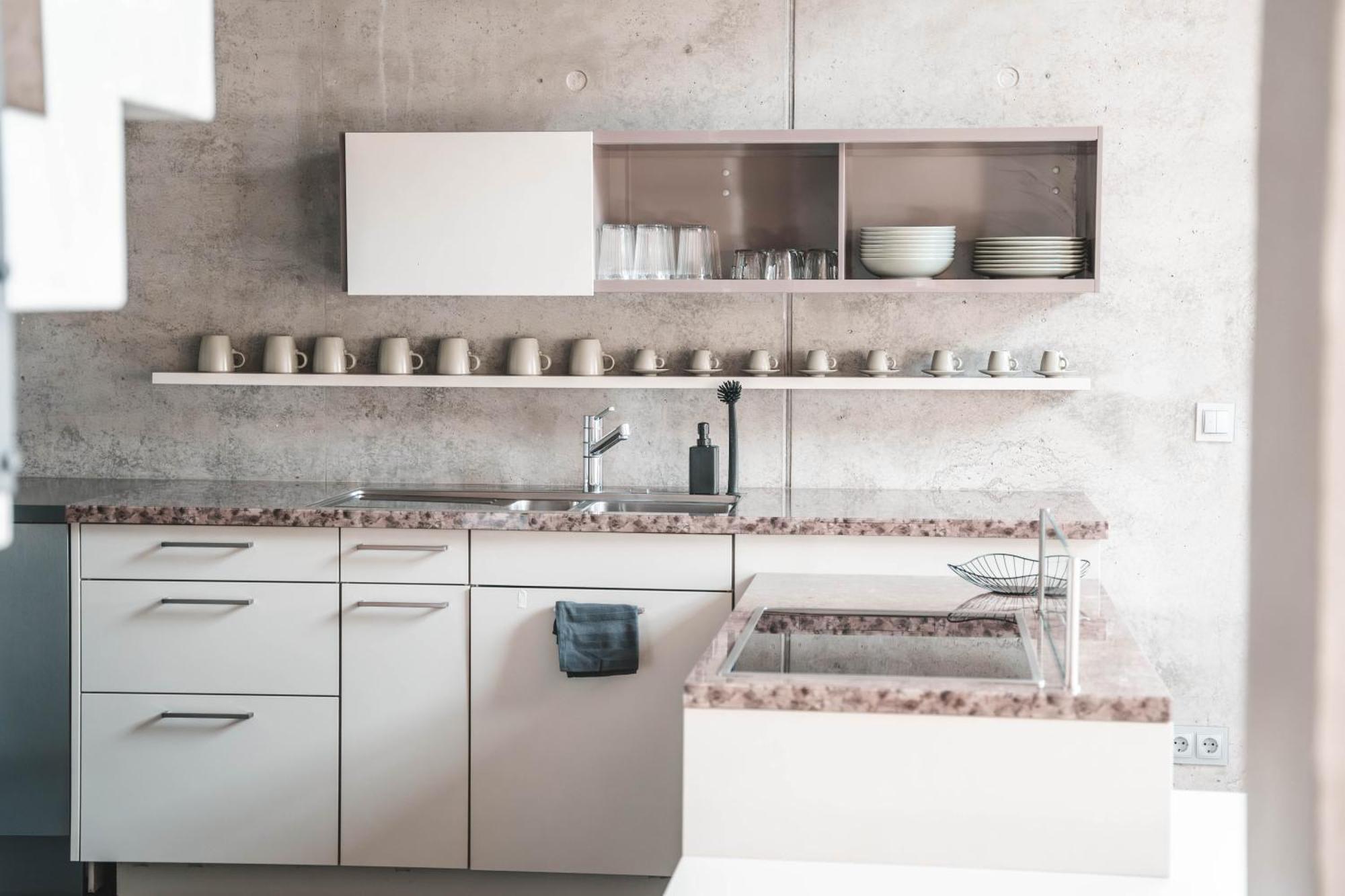 Apartmán Sunset Club - Loft - 155 M2 Sichtbeton - Zentral Memmingen Exteriér fotografie